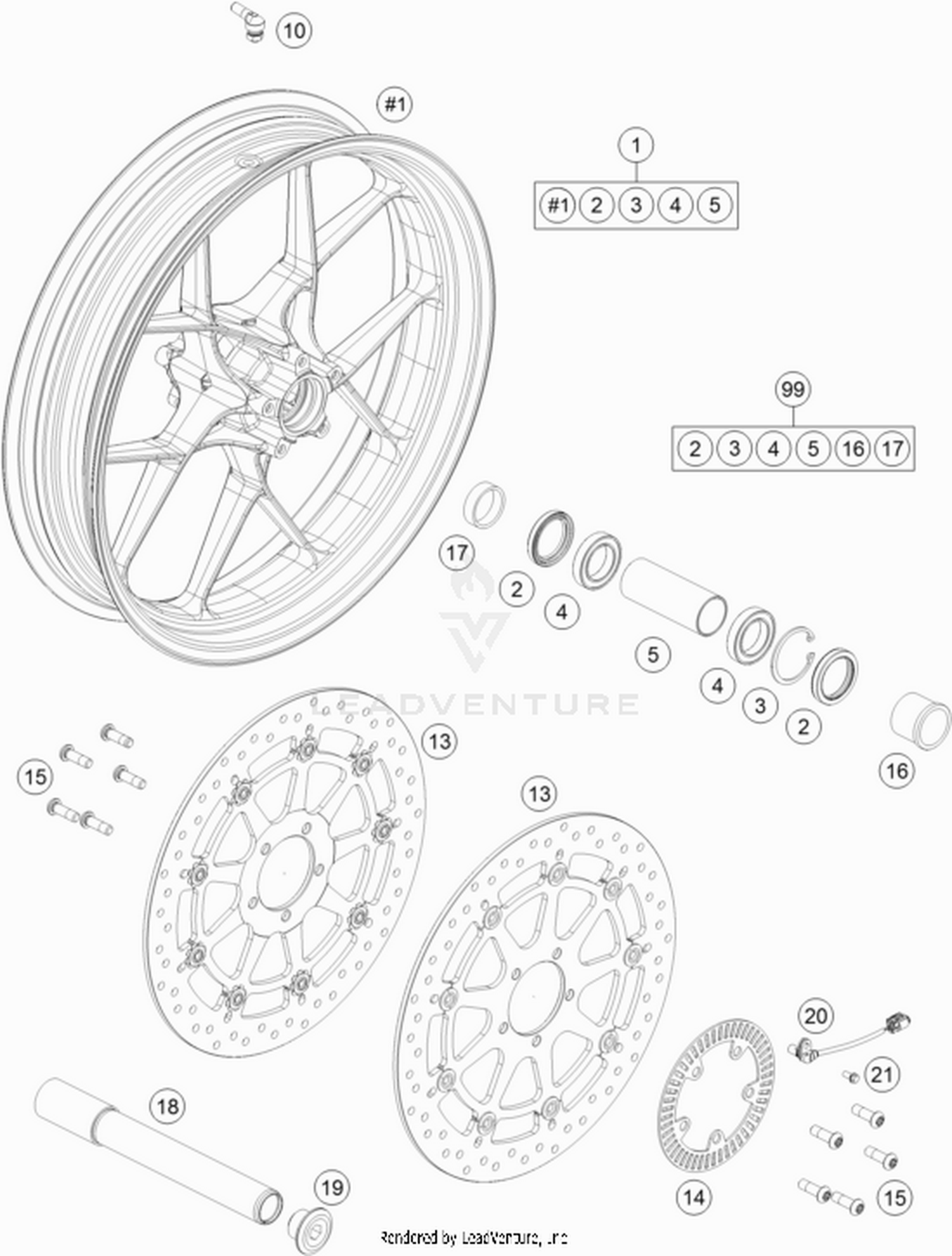 09 FRONT WHEEL