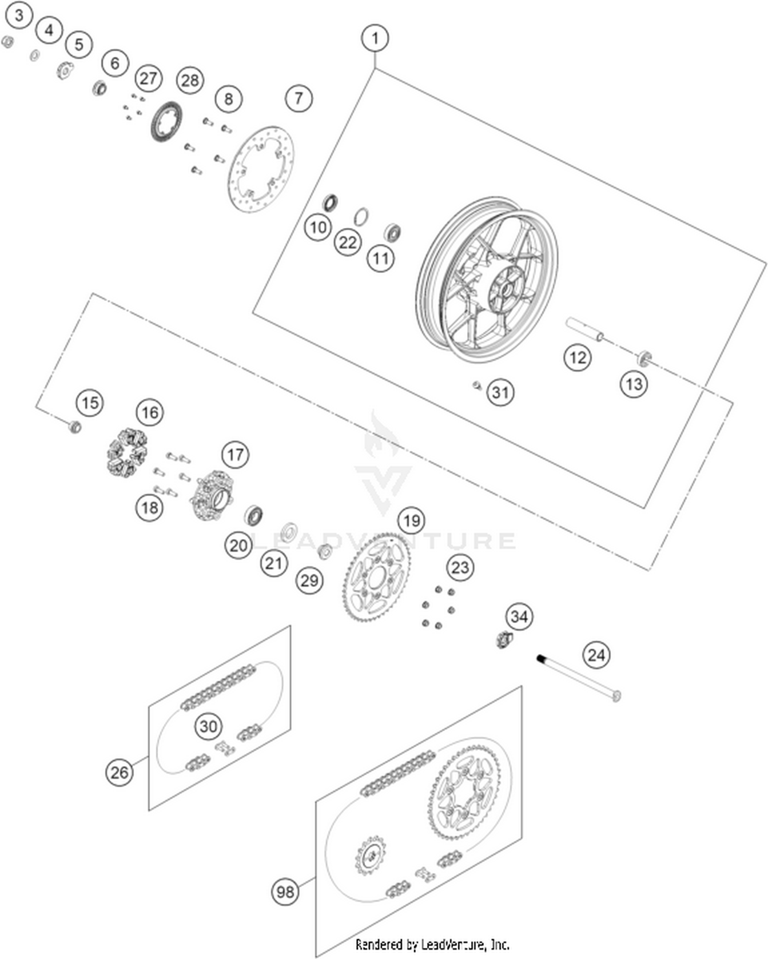 10 REAR WHEEL