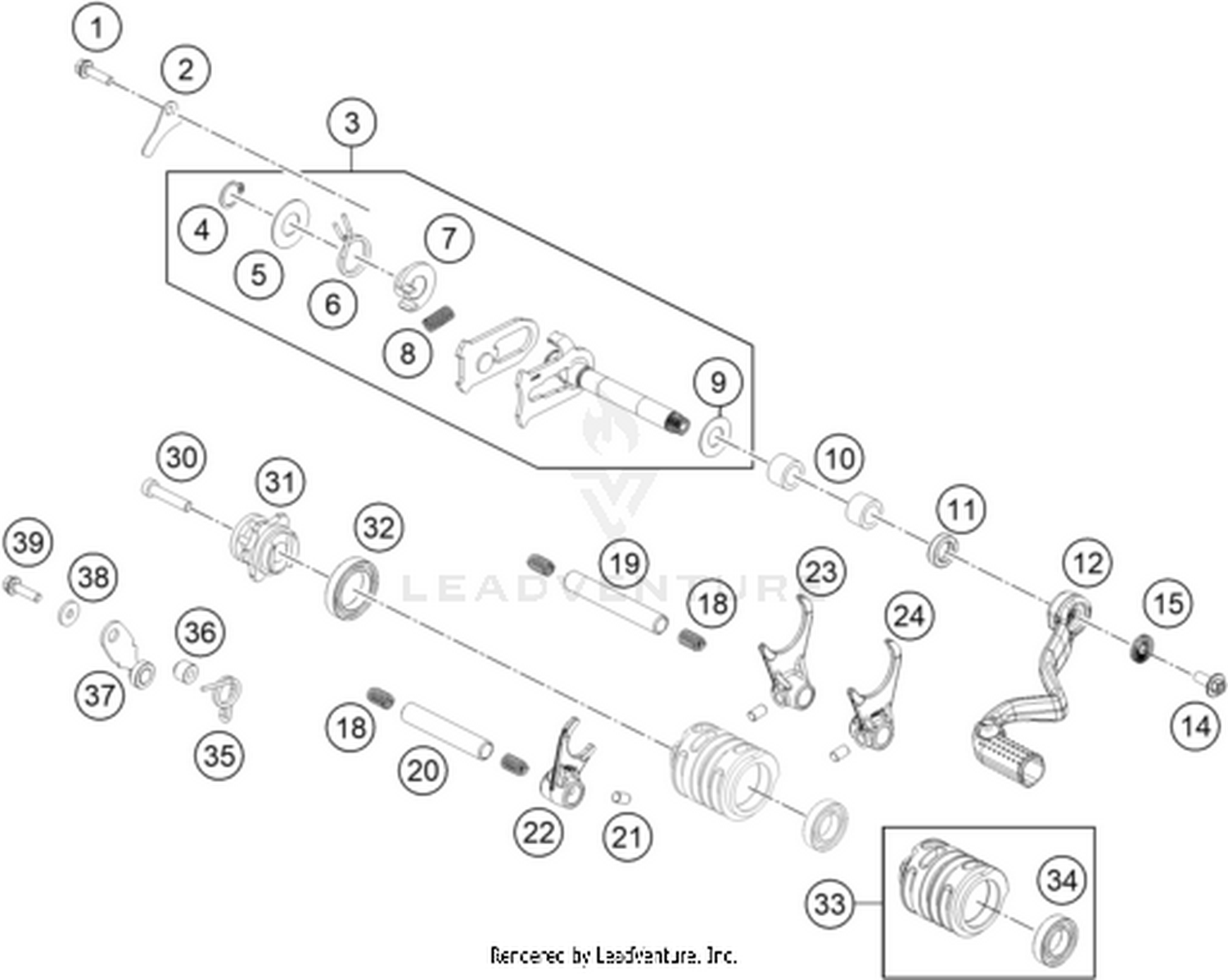 34 SHIFTING MECHANISM