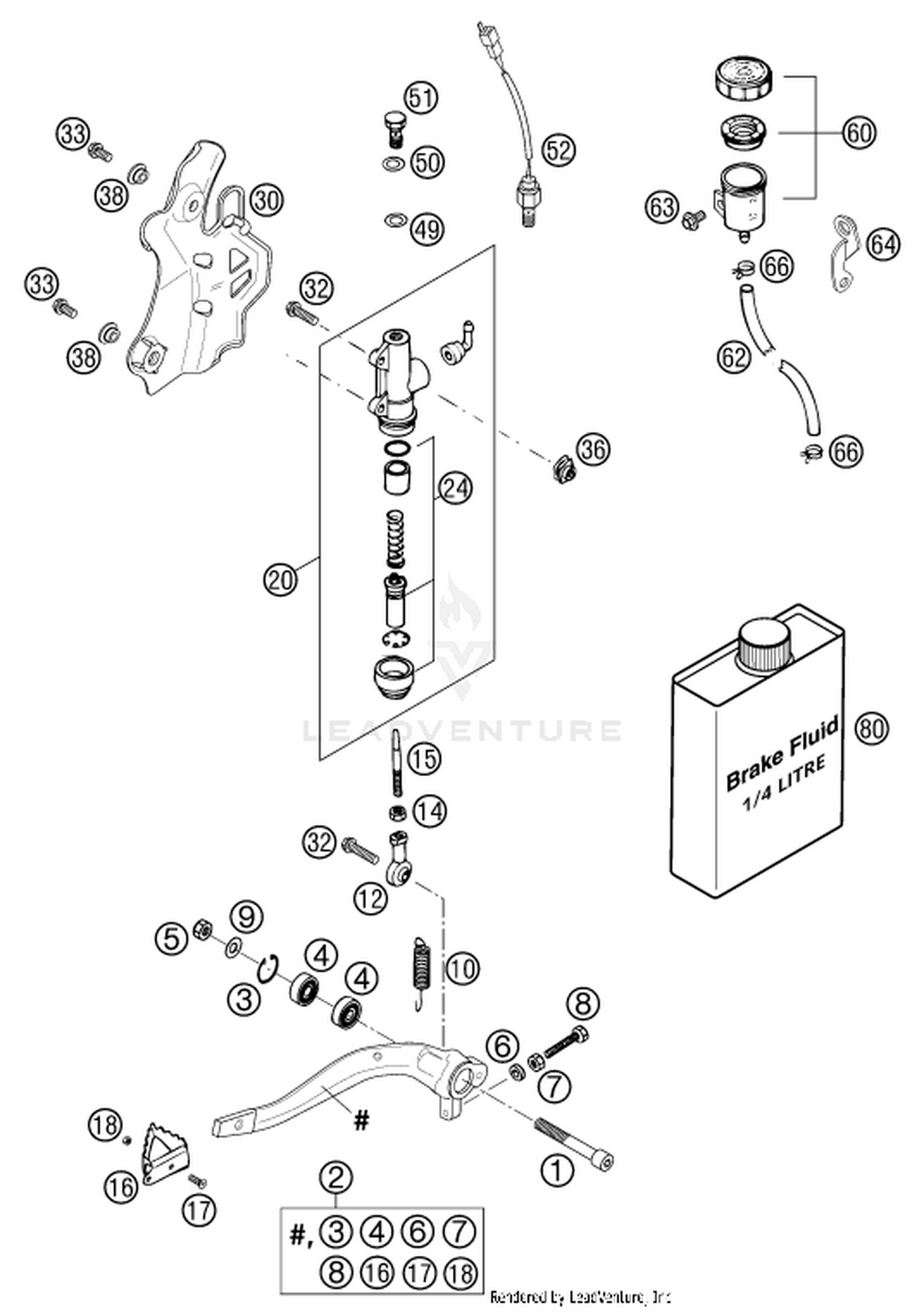 13 REAR BRAKE CONTROL