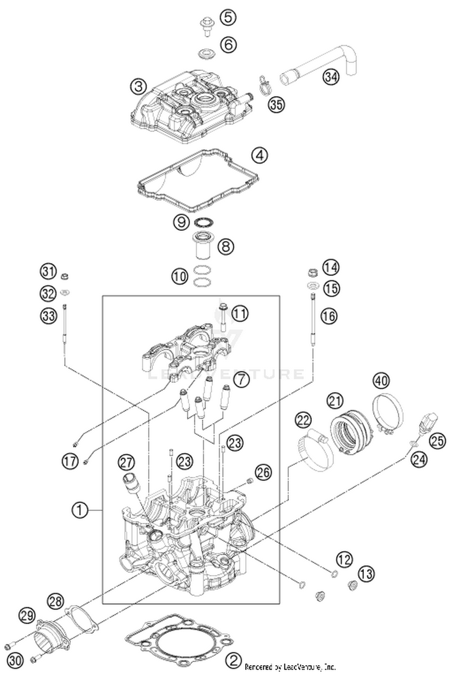 36 CYLINDER HEAD
