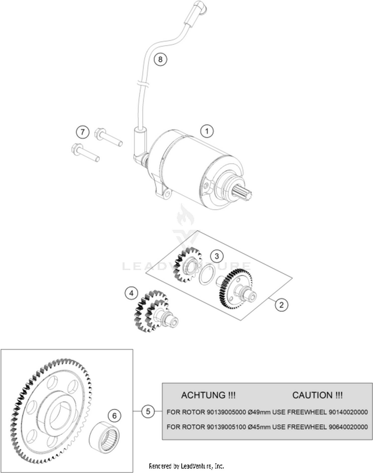 40 ELECTRIC STARTER