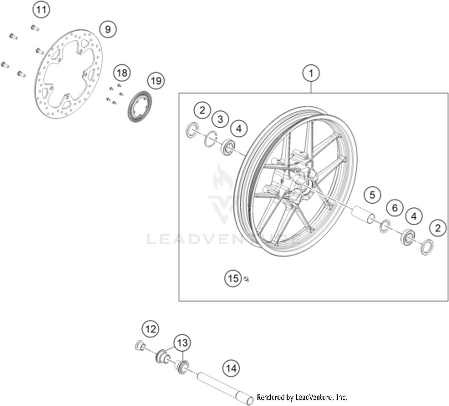 09 FRONT WHEEL
