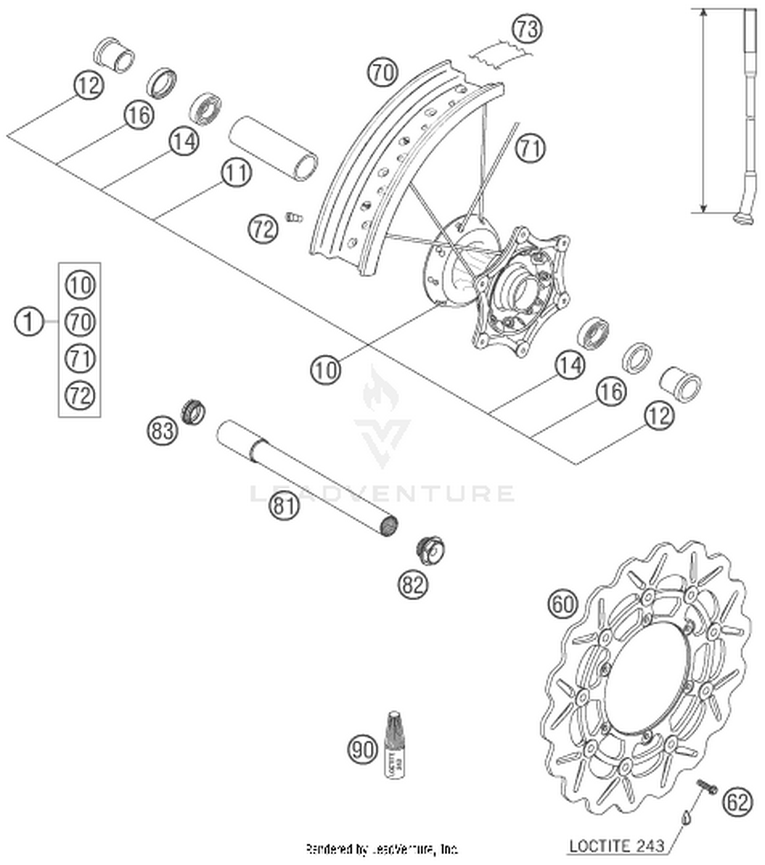 09 FRONT WHEEL