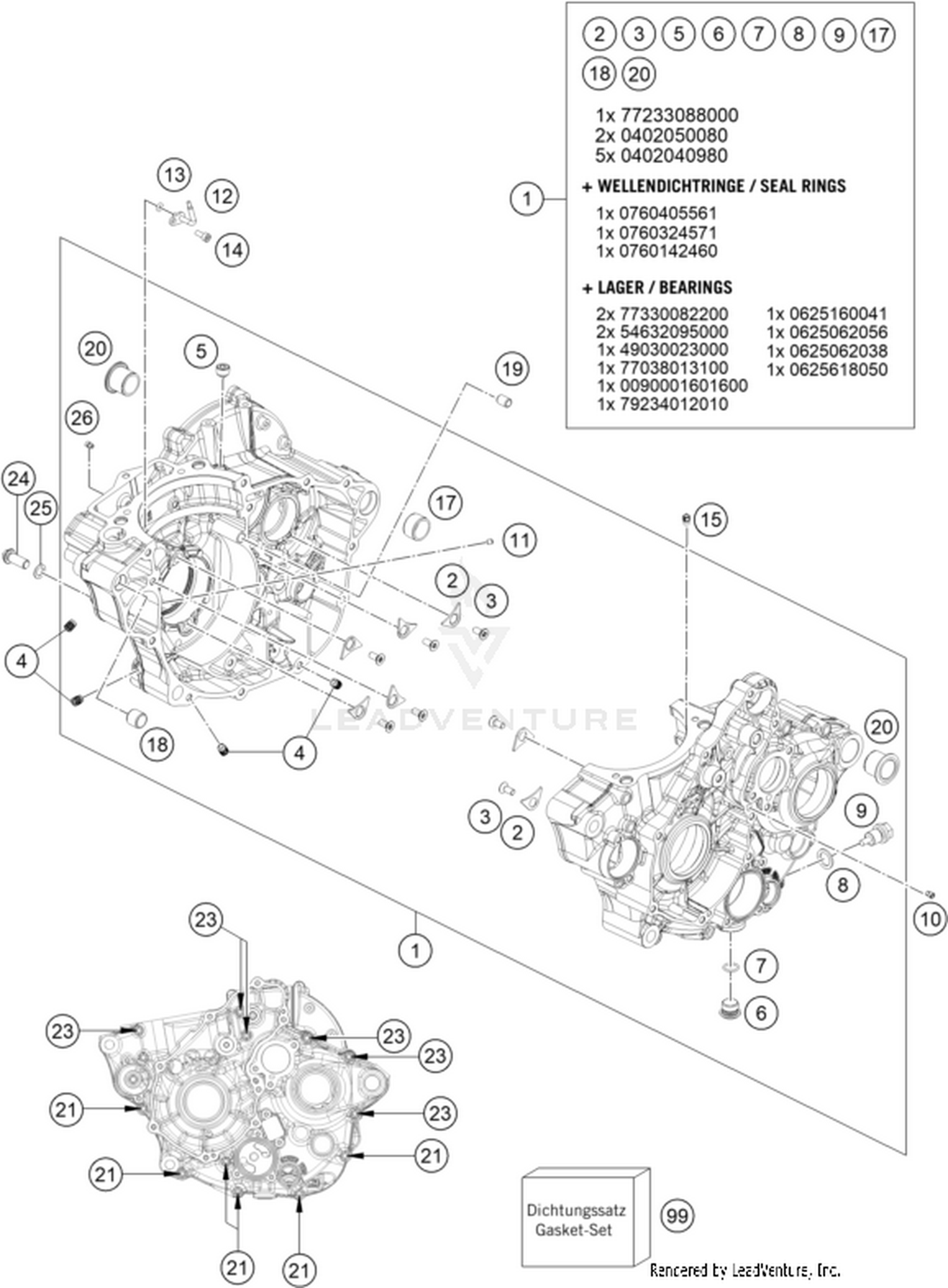 30 ENGINE CASE