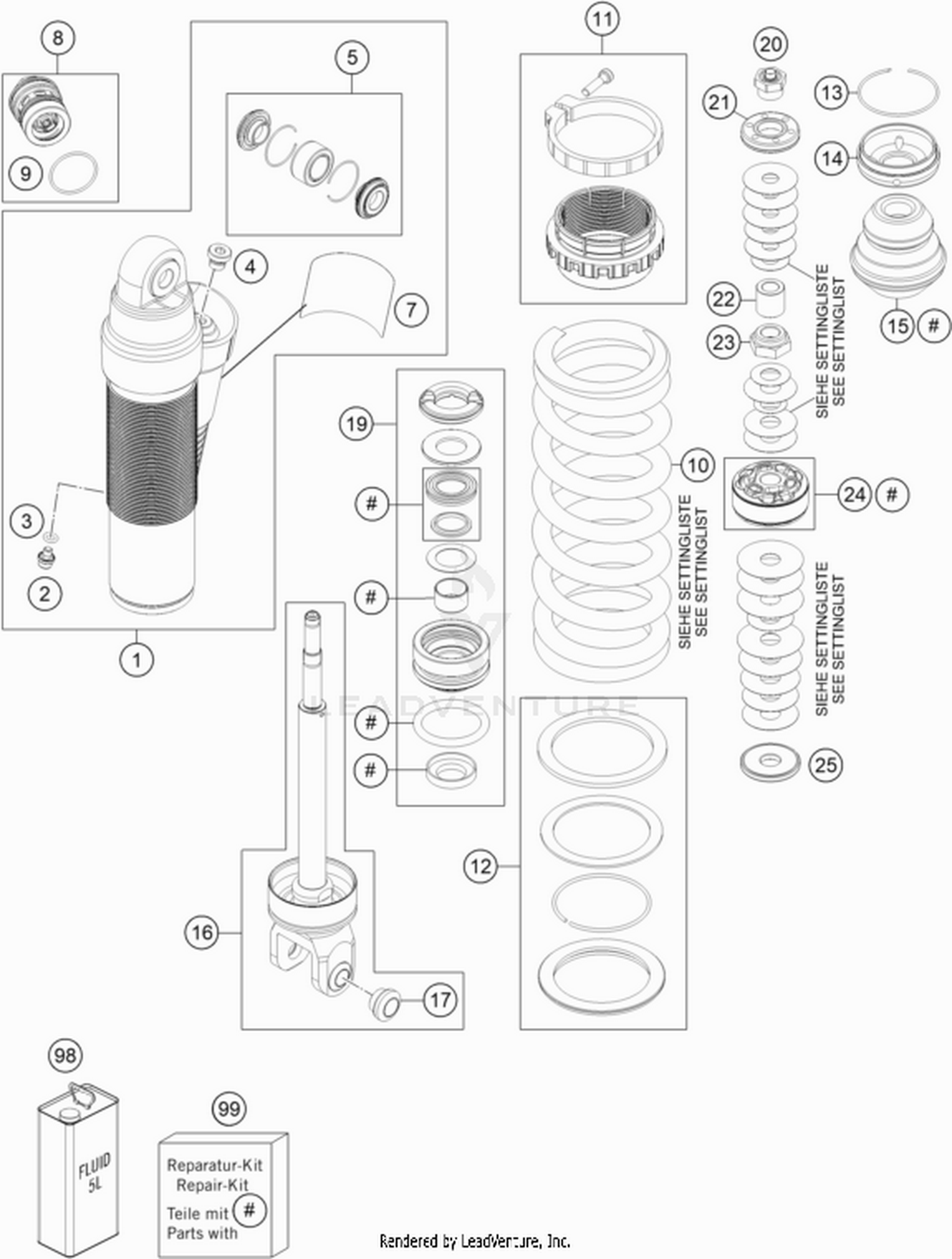 04 SHOCK ABSORBER DISASSEMBLED