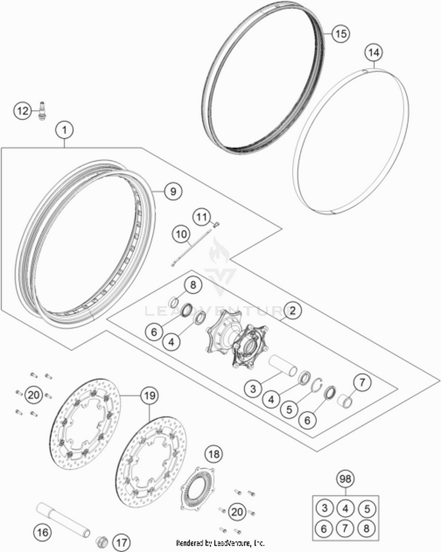 09 FRONT WHEEL