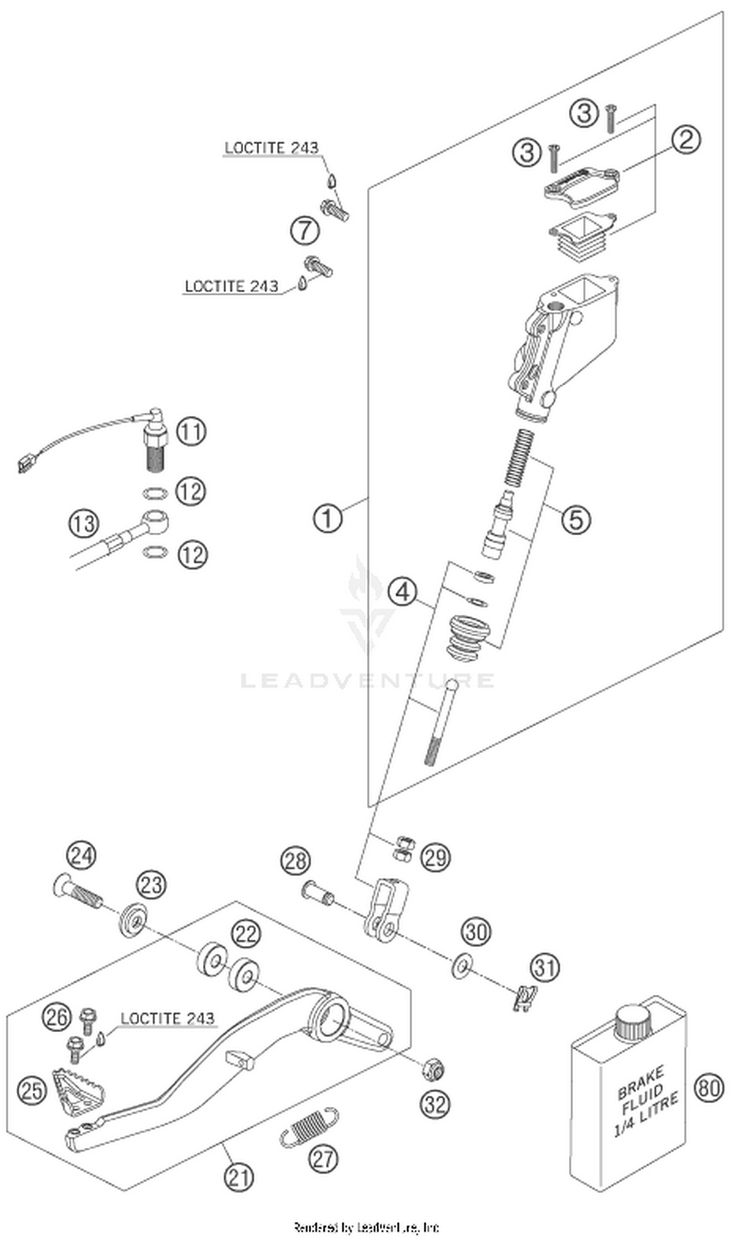 13 REAR BRAKE CONTROL