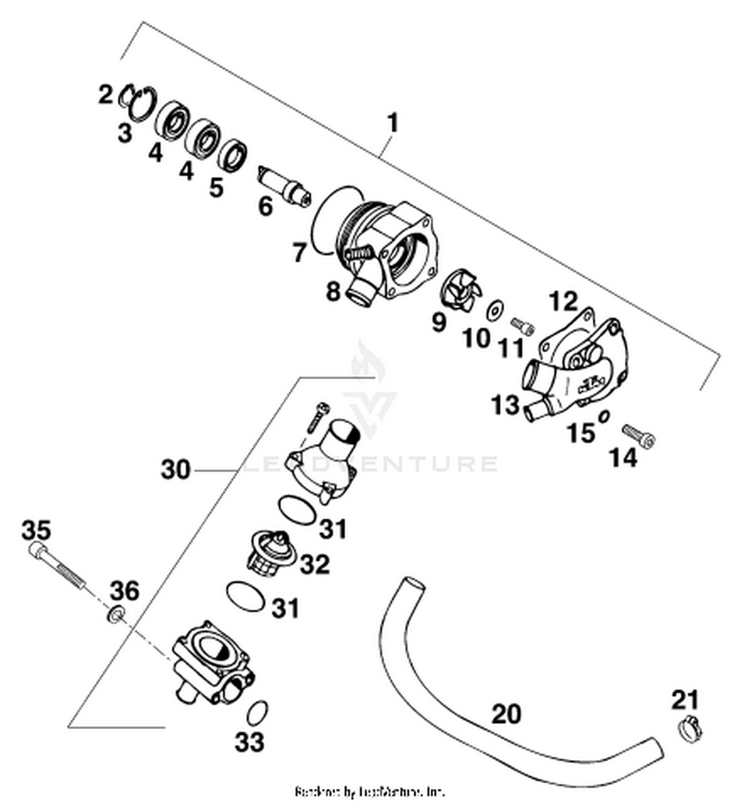 35 WATER PUMP