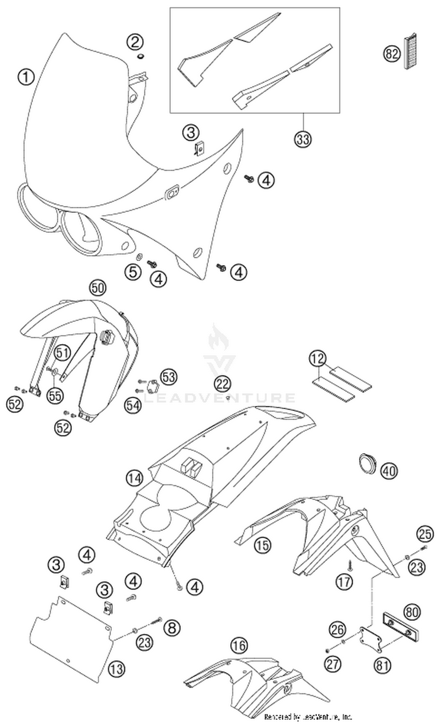 08 MASK, FENDERS