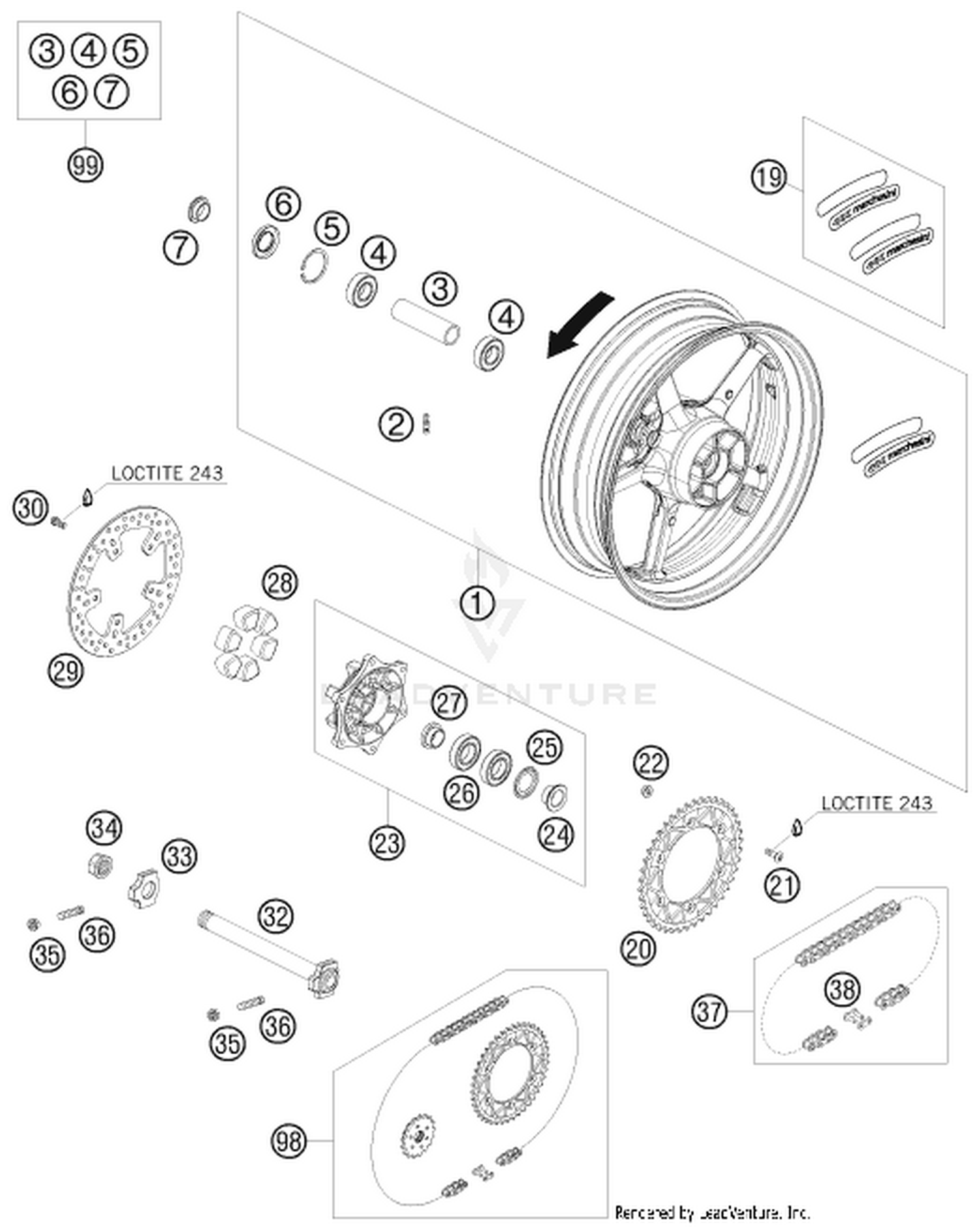 10 REAR WHEEL