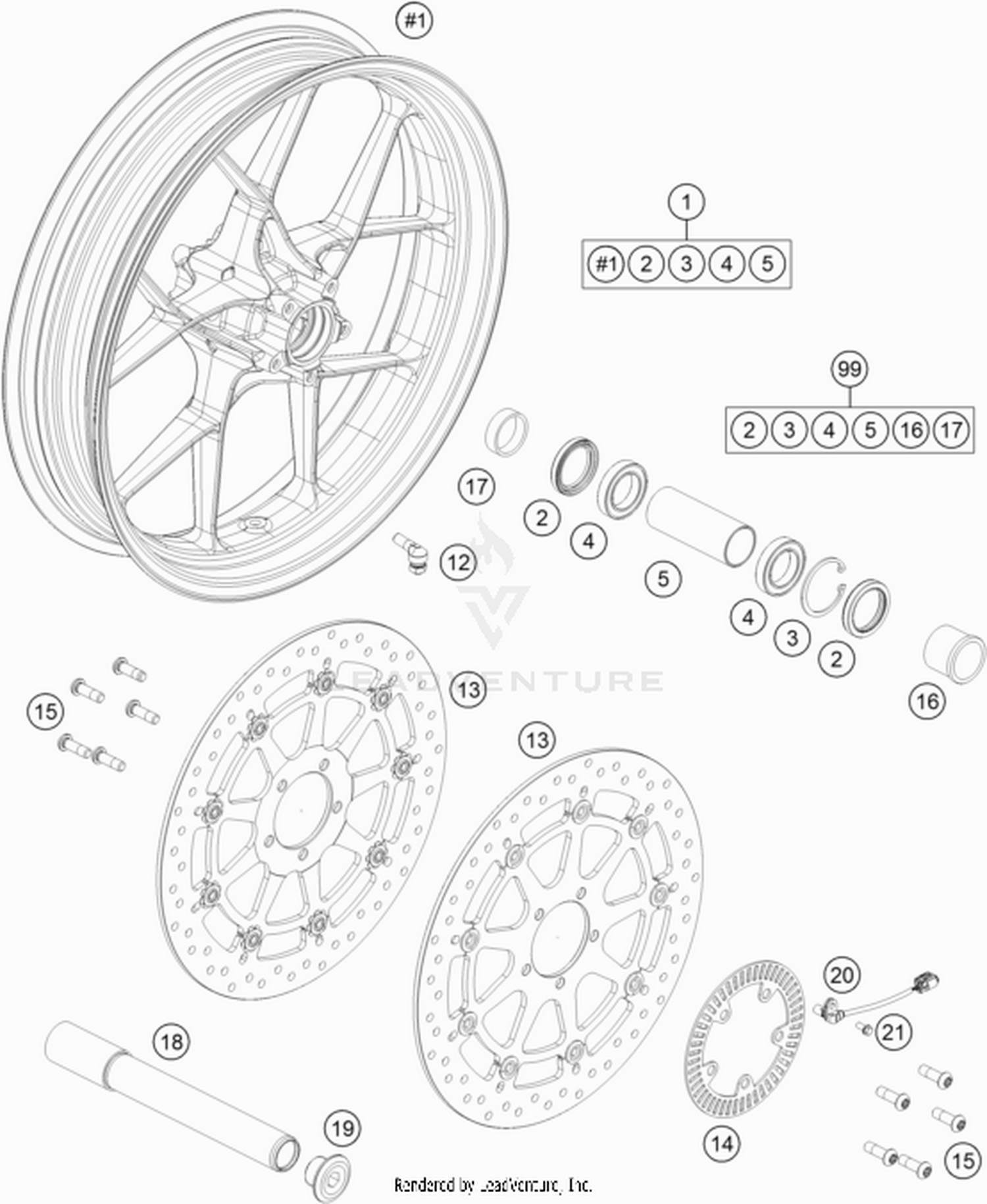 09 FRONT WHEEL