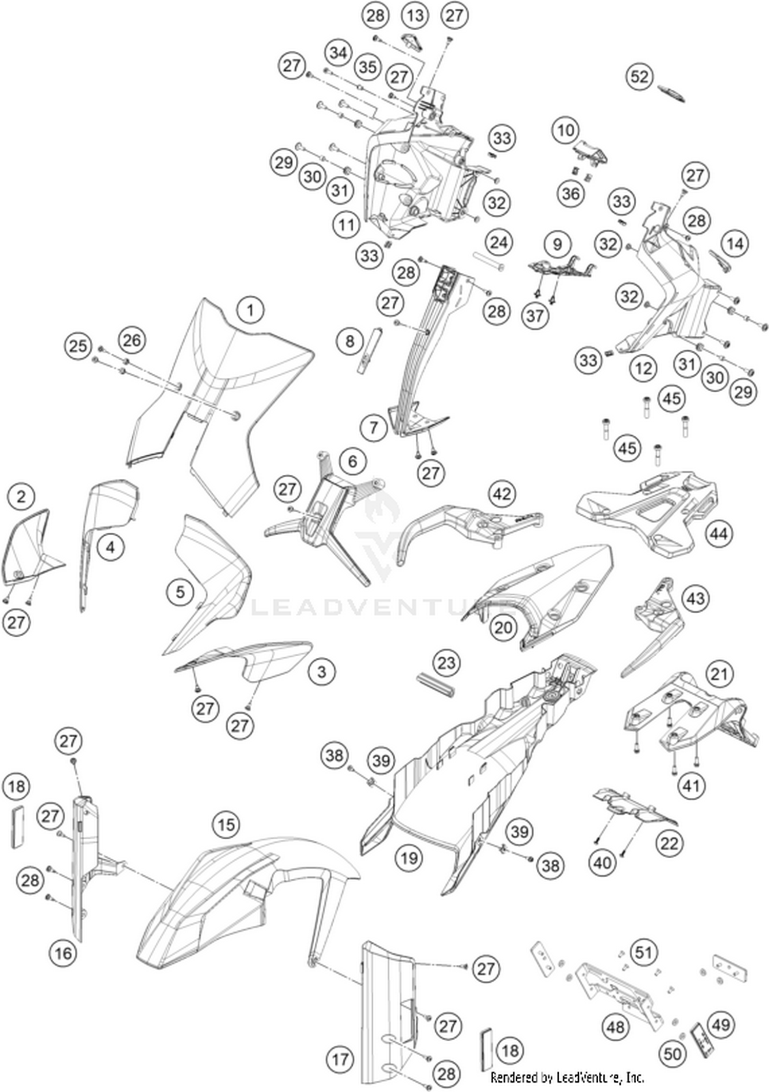 08 MASK, FENDERS