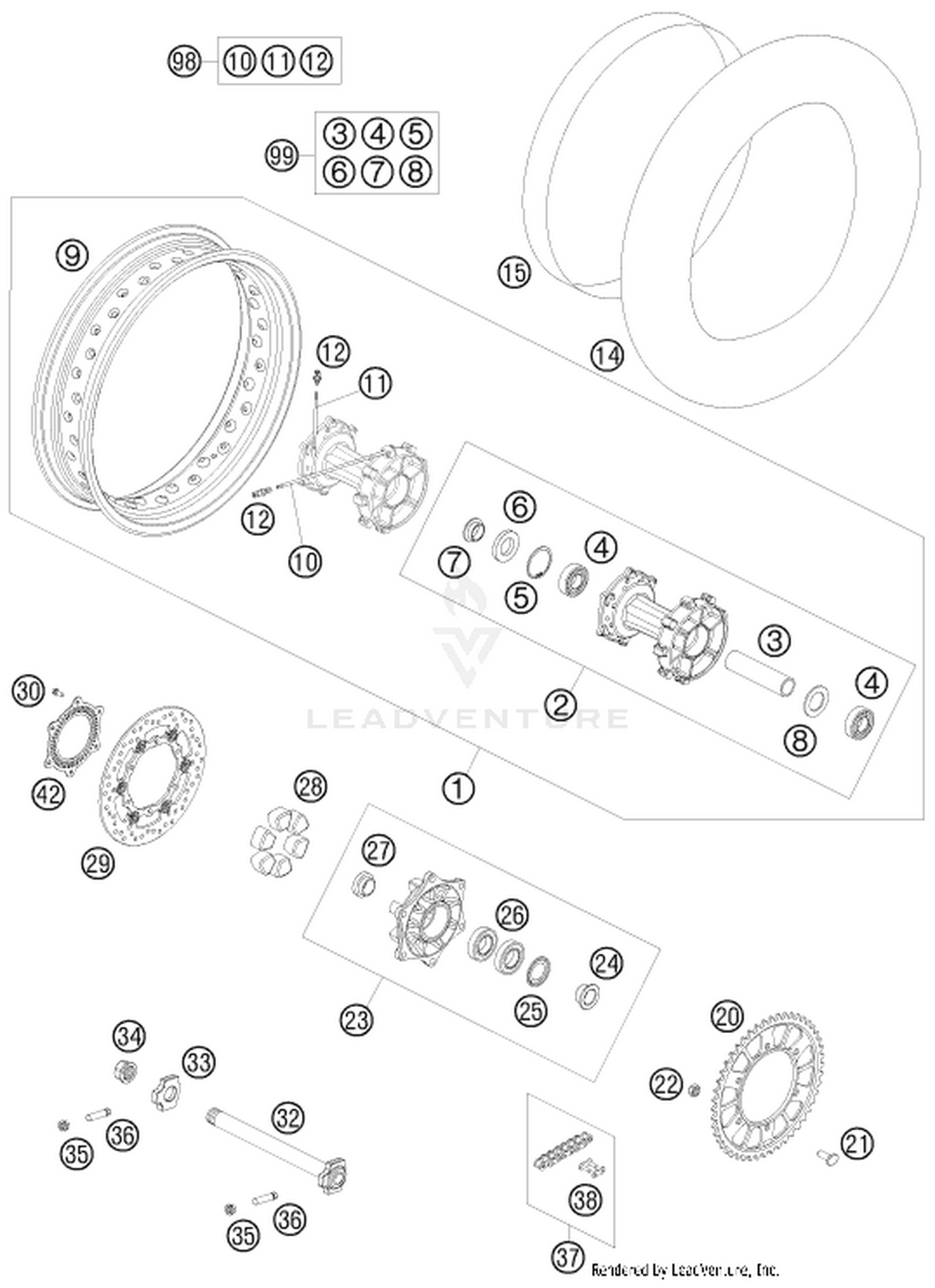 10 REAR WHEEL