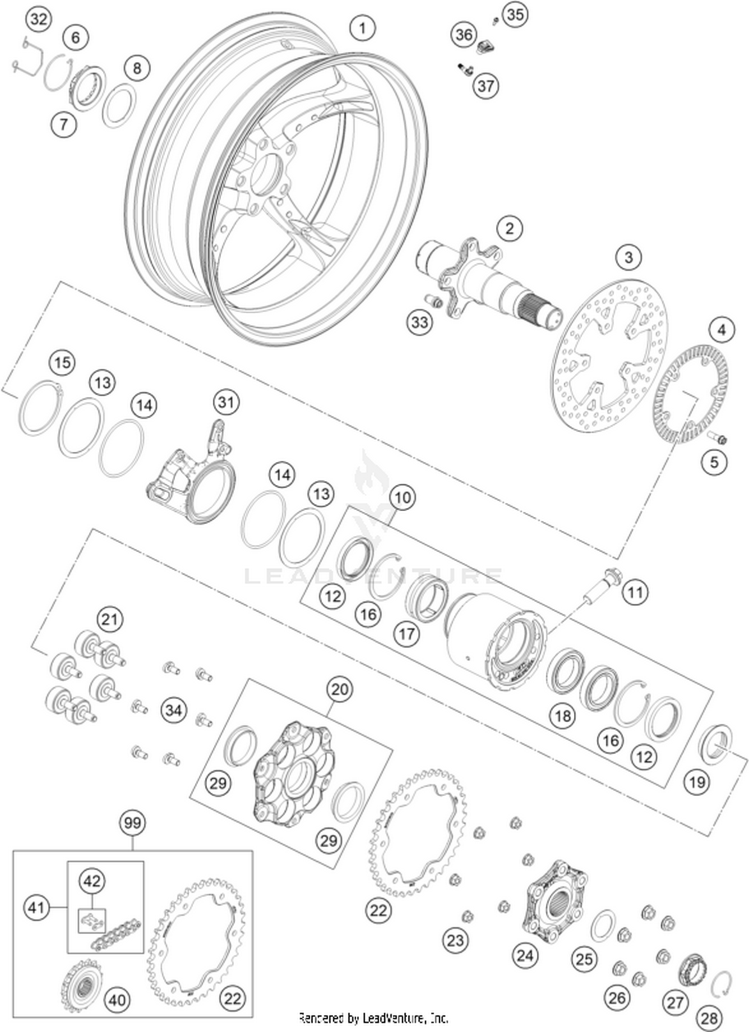 10 REAR WHEEL