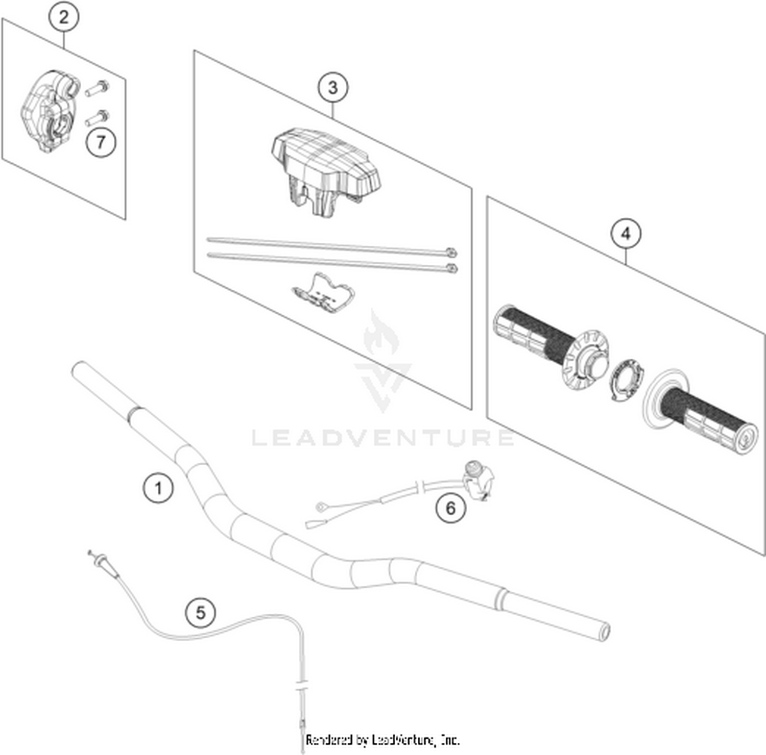 02 HANDLEBAR, CONTROLS