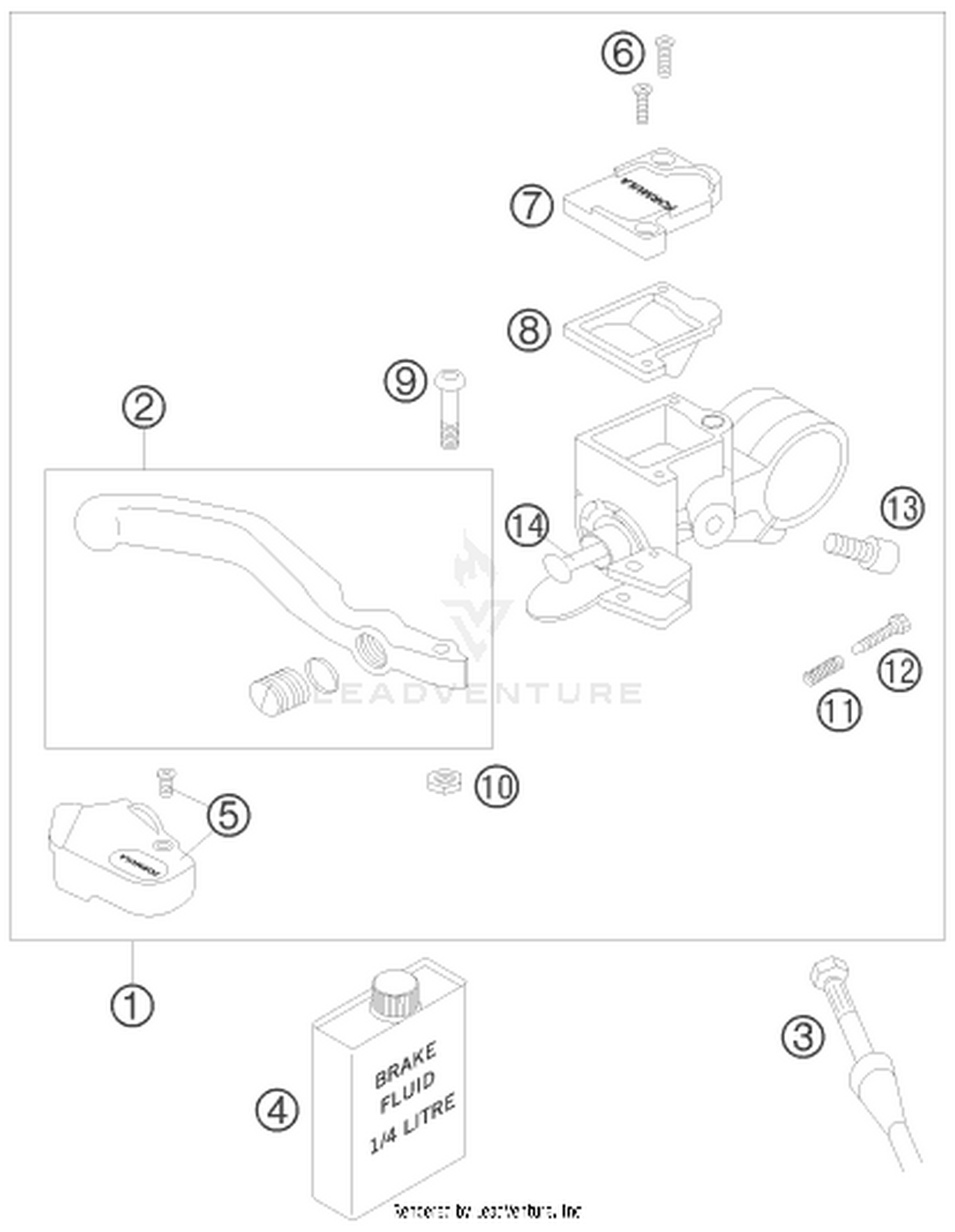 13 FRONT BRAKE CONTROL