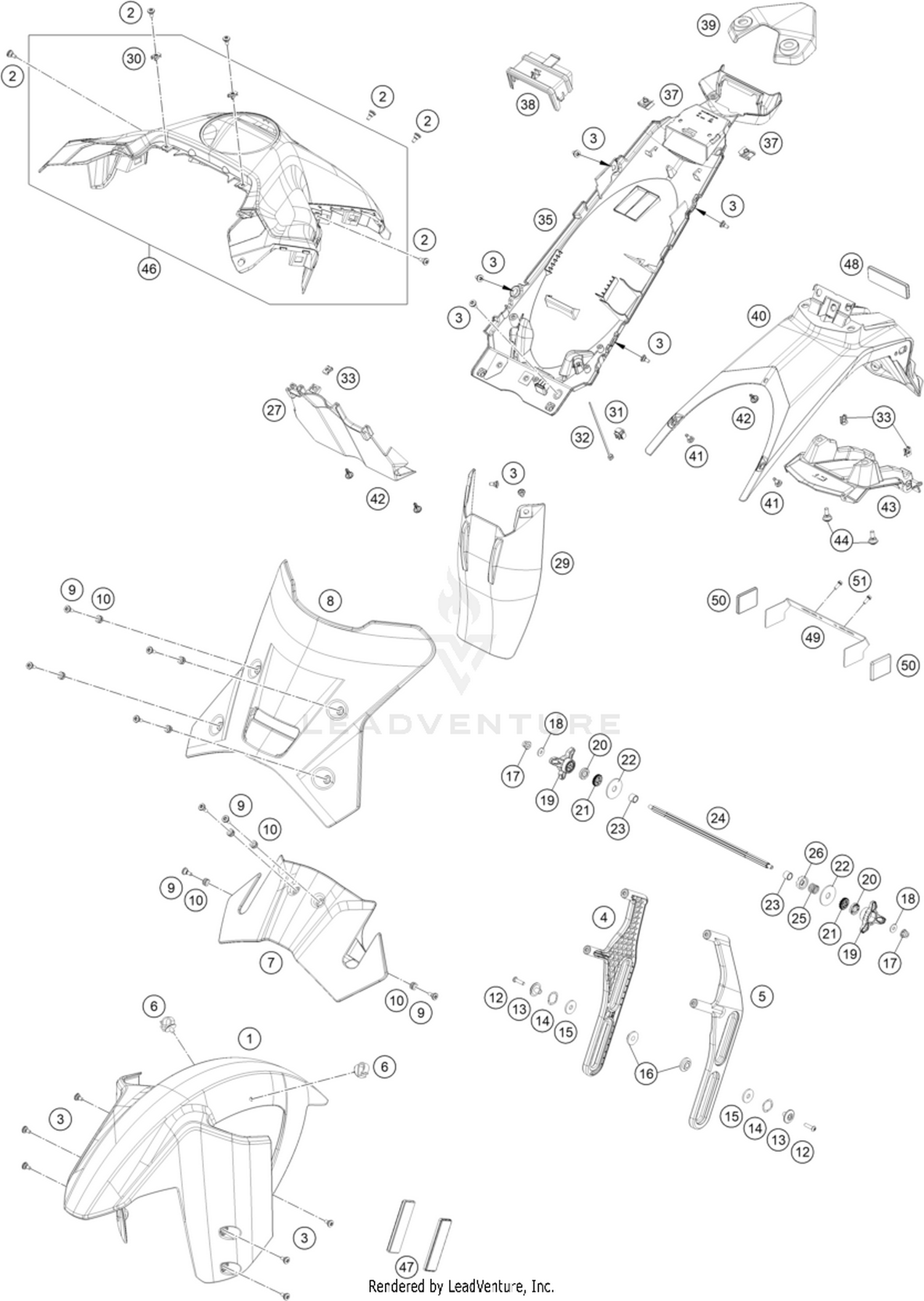 08 MASK, FENDERS
