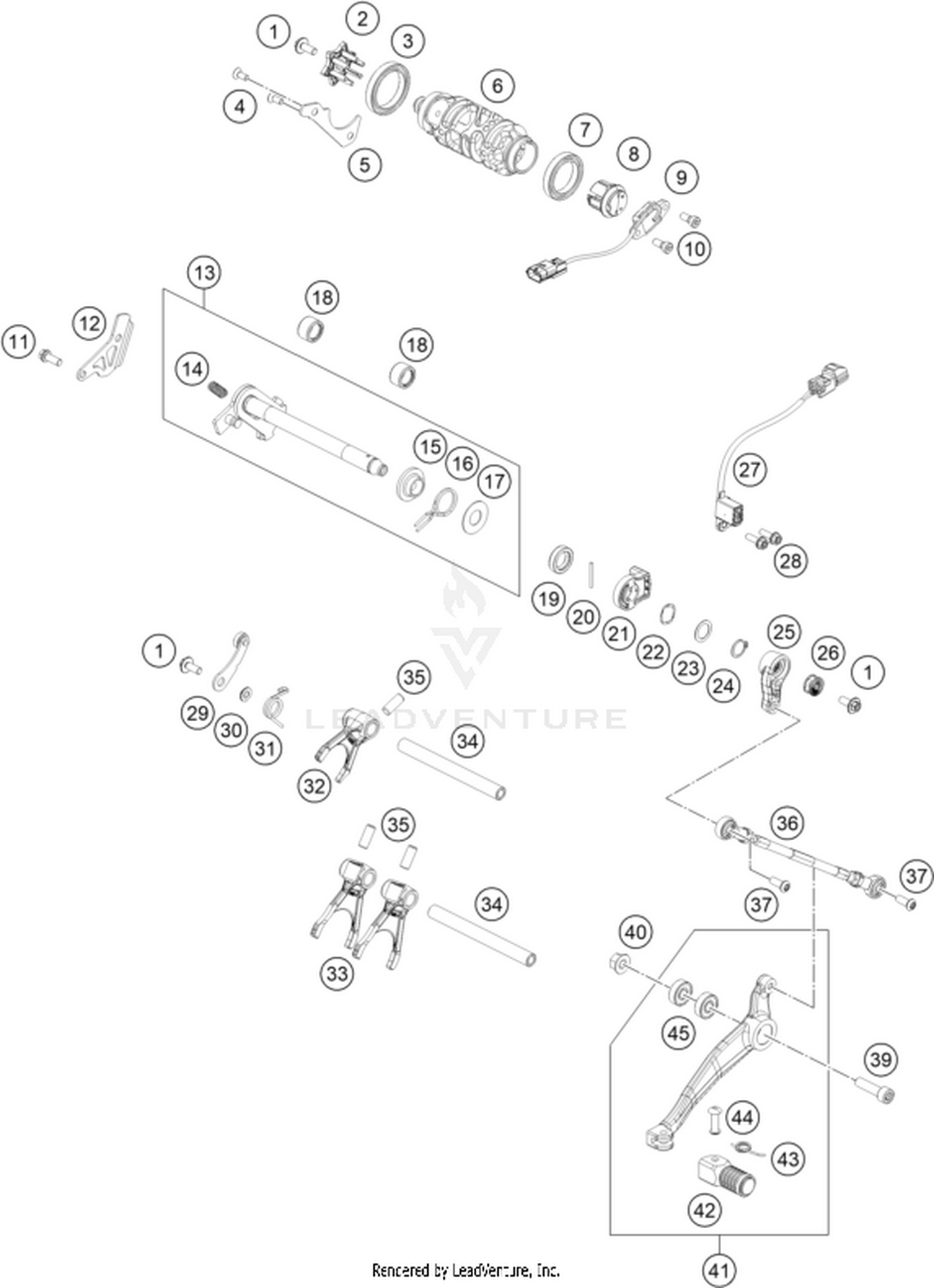 34 SHIFTING MECHANISM