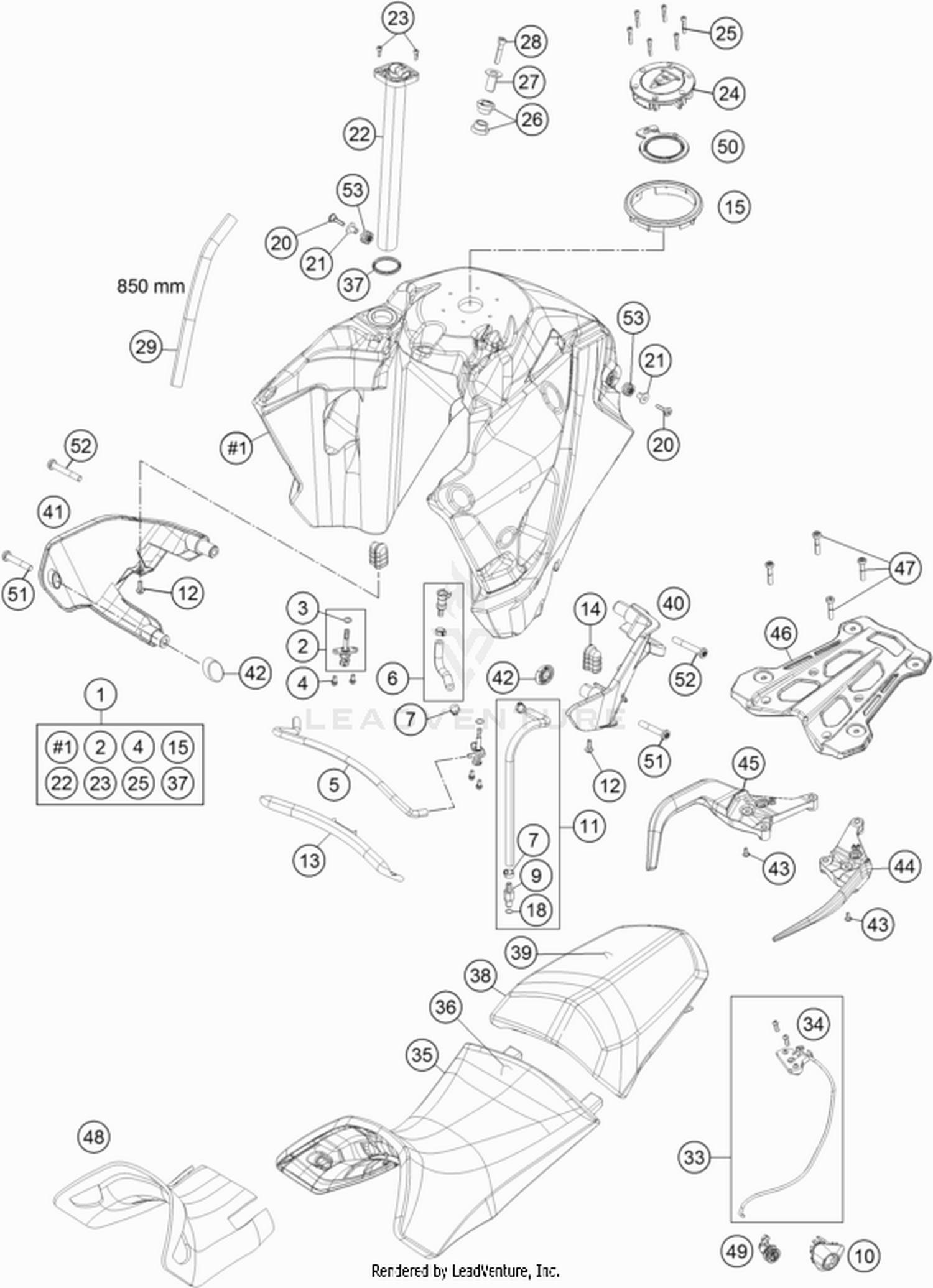 07 TANK, SEAT