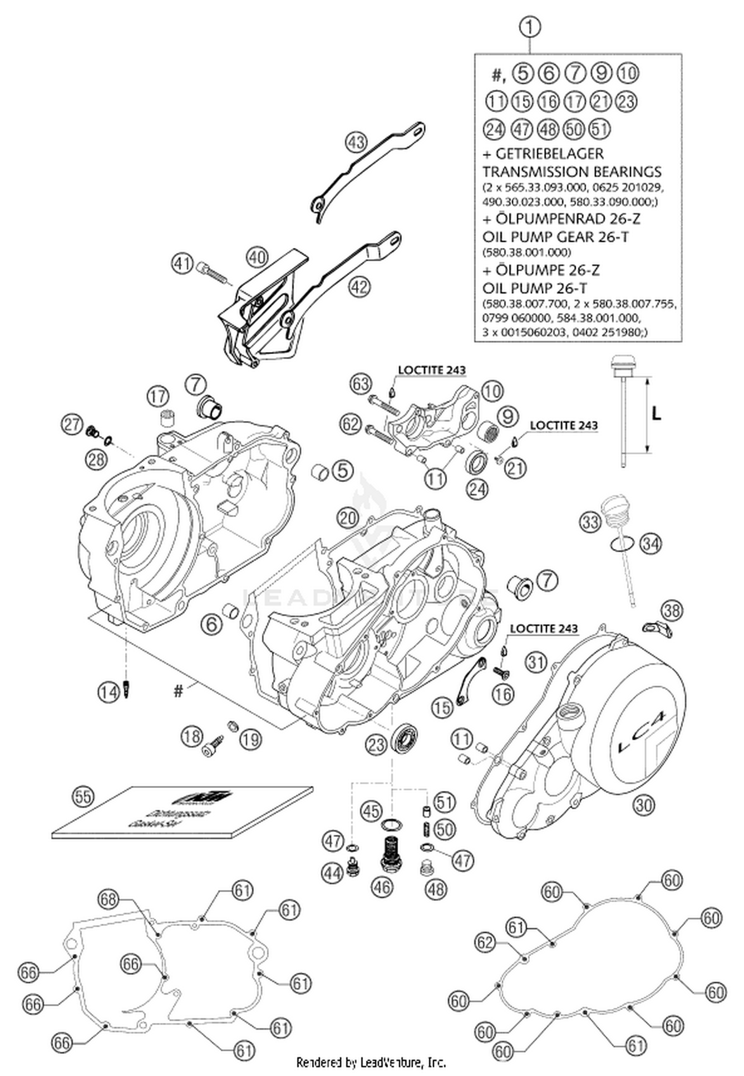 30 ENGINE CASE