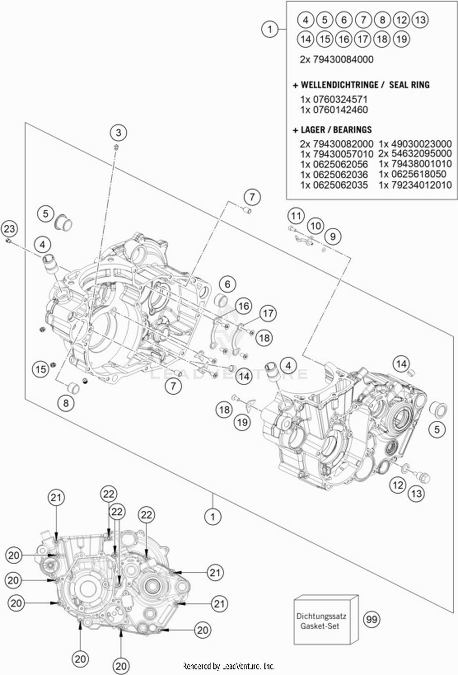 30 ENGINE CASE