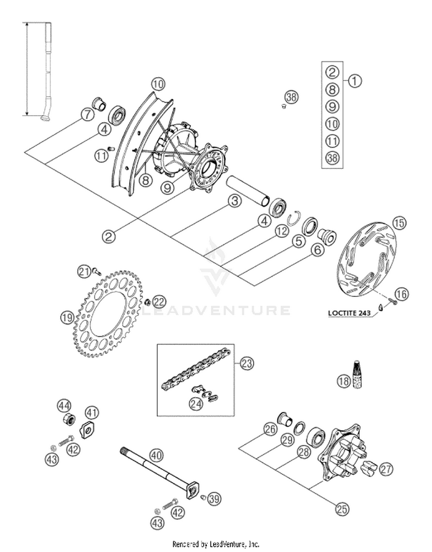 10 REAR WHEEL
