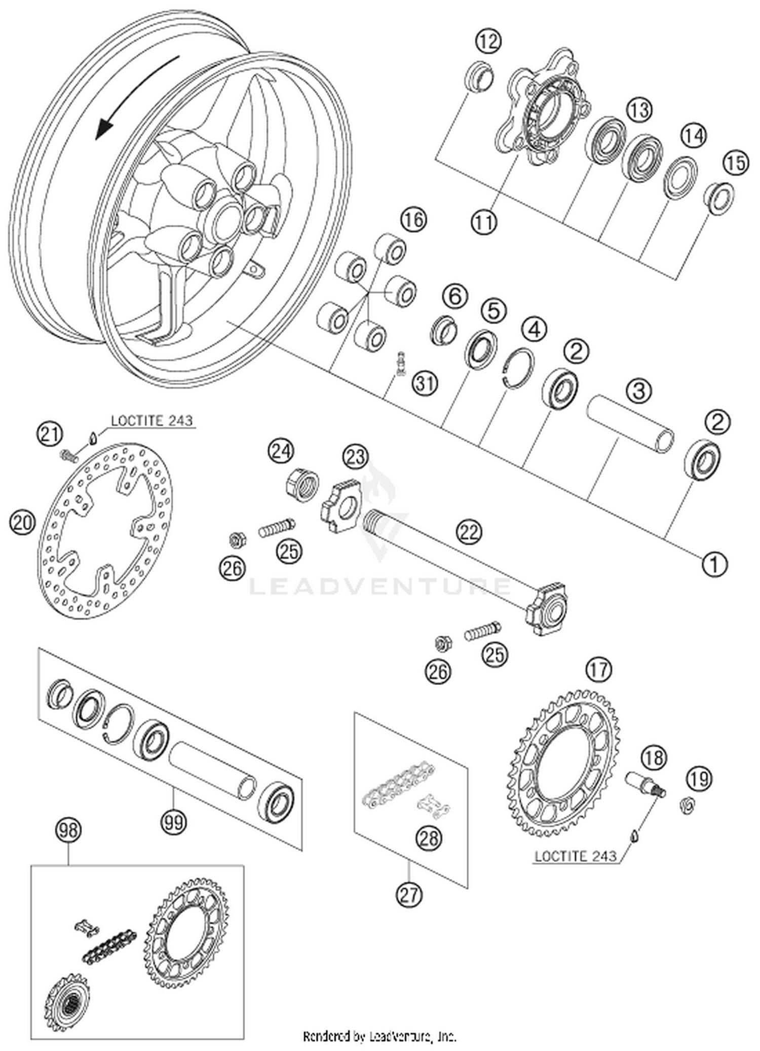 Assembly diagram