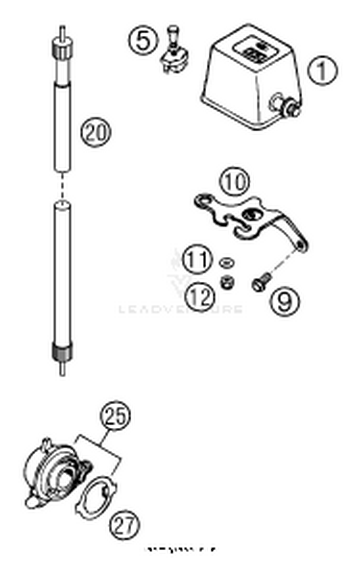 14 INSTRUMENTS / LOCK SYSTEM