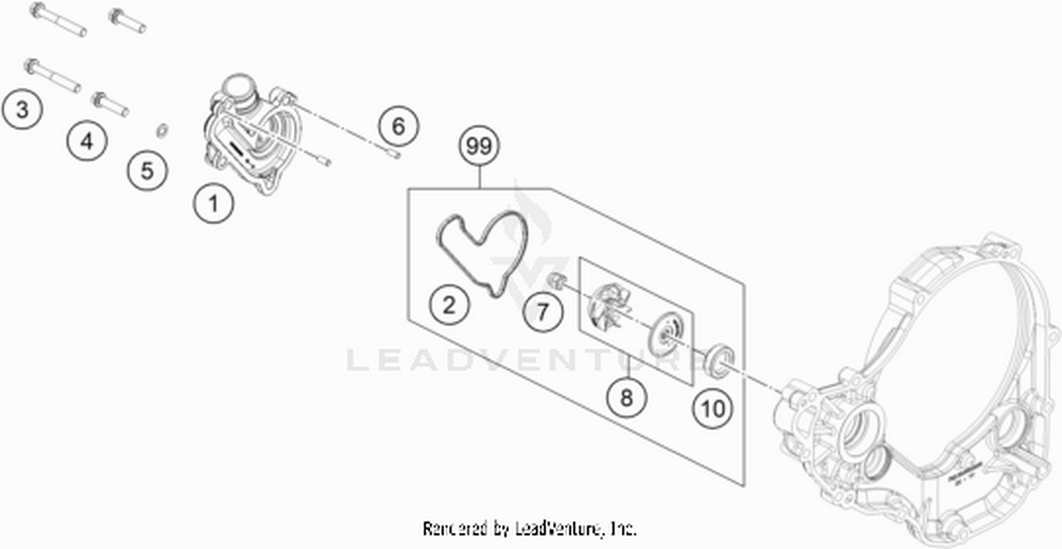 35 WATER PUMP