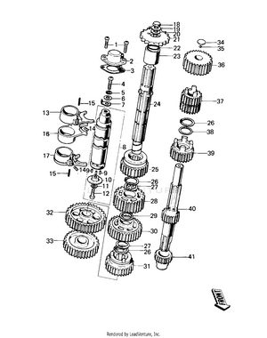 Transmission/change Drum(ke100-a5/a6/a7/ Schematic