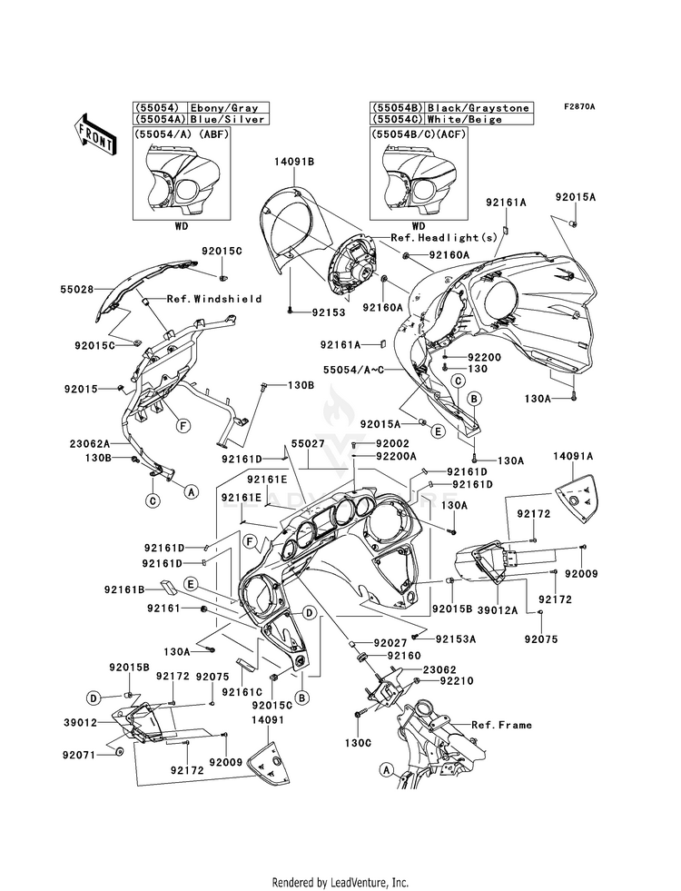 Cowling (Abf/Acf) Schematic