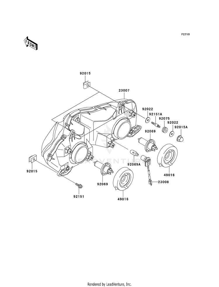 Headlight(S) Schematic