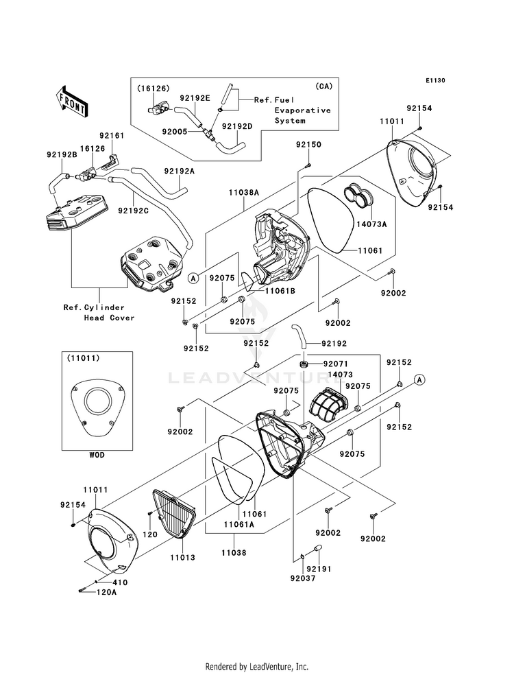 Air Cleaner Schematic