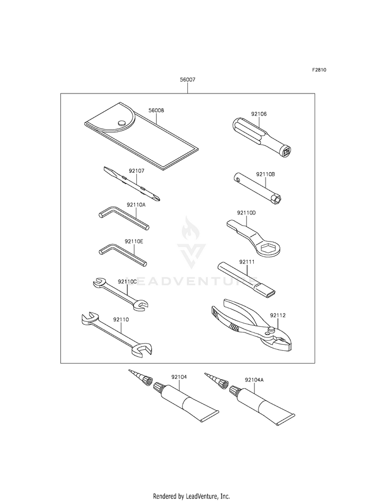 Owner's Tools Schematic