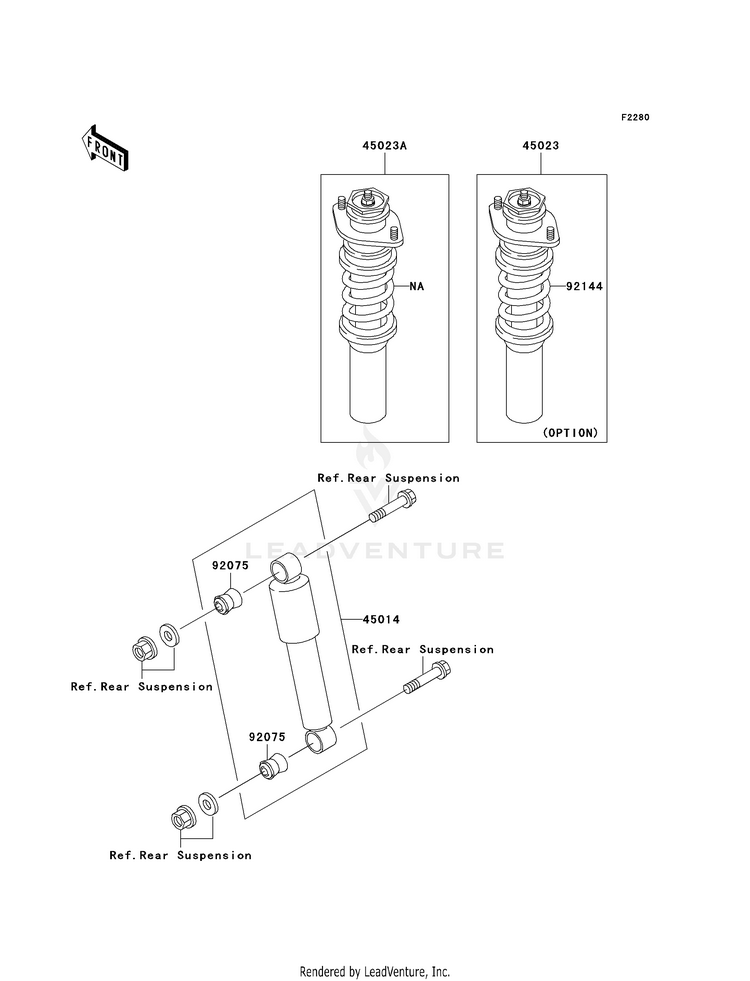 Shock Absorber(S) Schematic