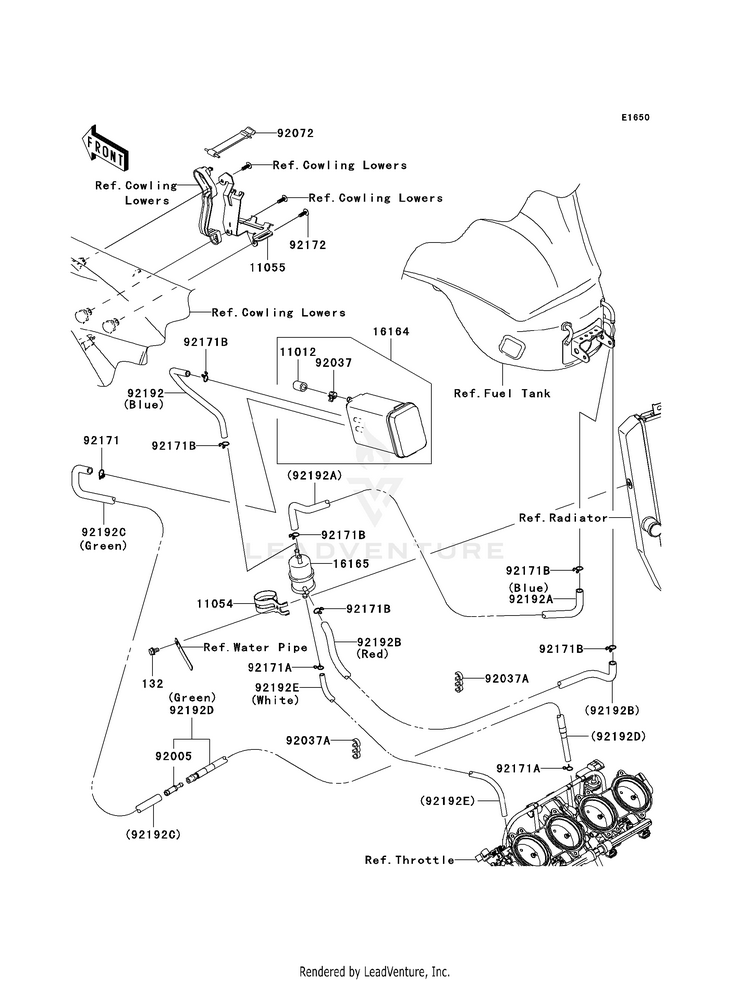 Fuel Evaporative System (Ca) Schematic