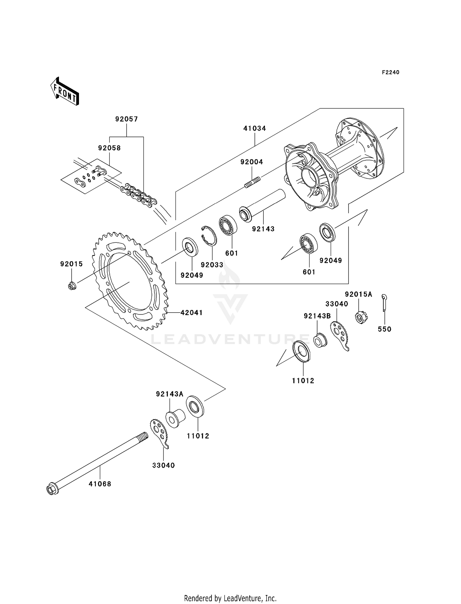 REAR HUB