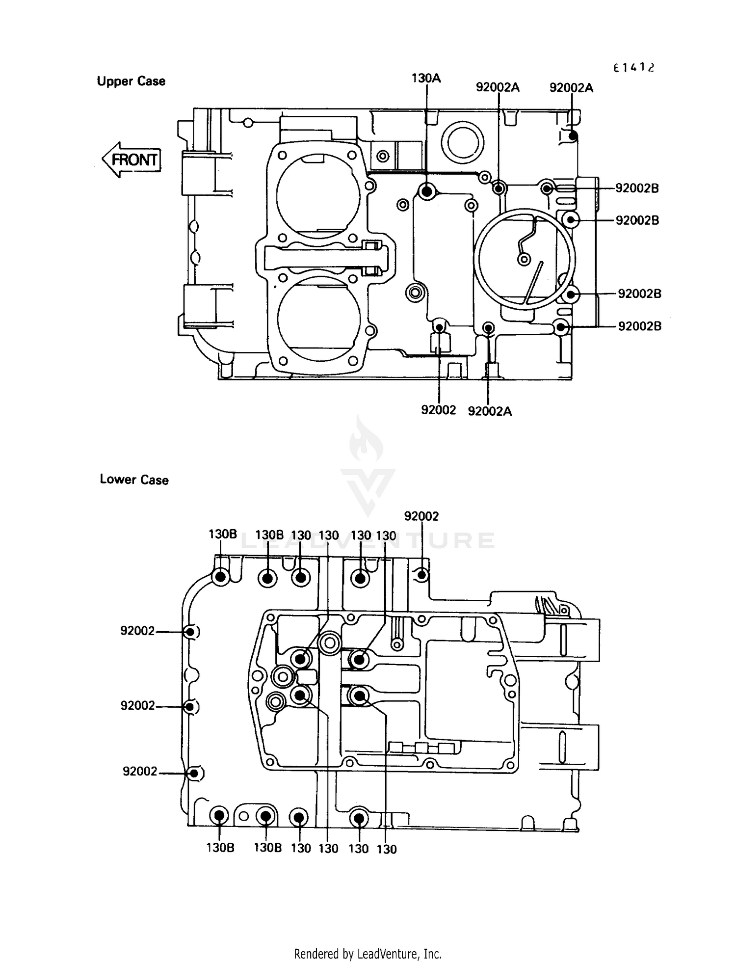 CRANKCASE BOLT PATTERN