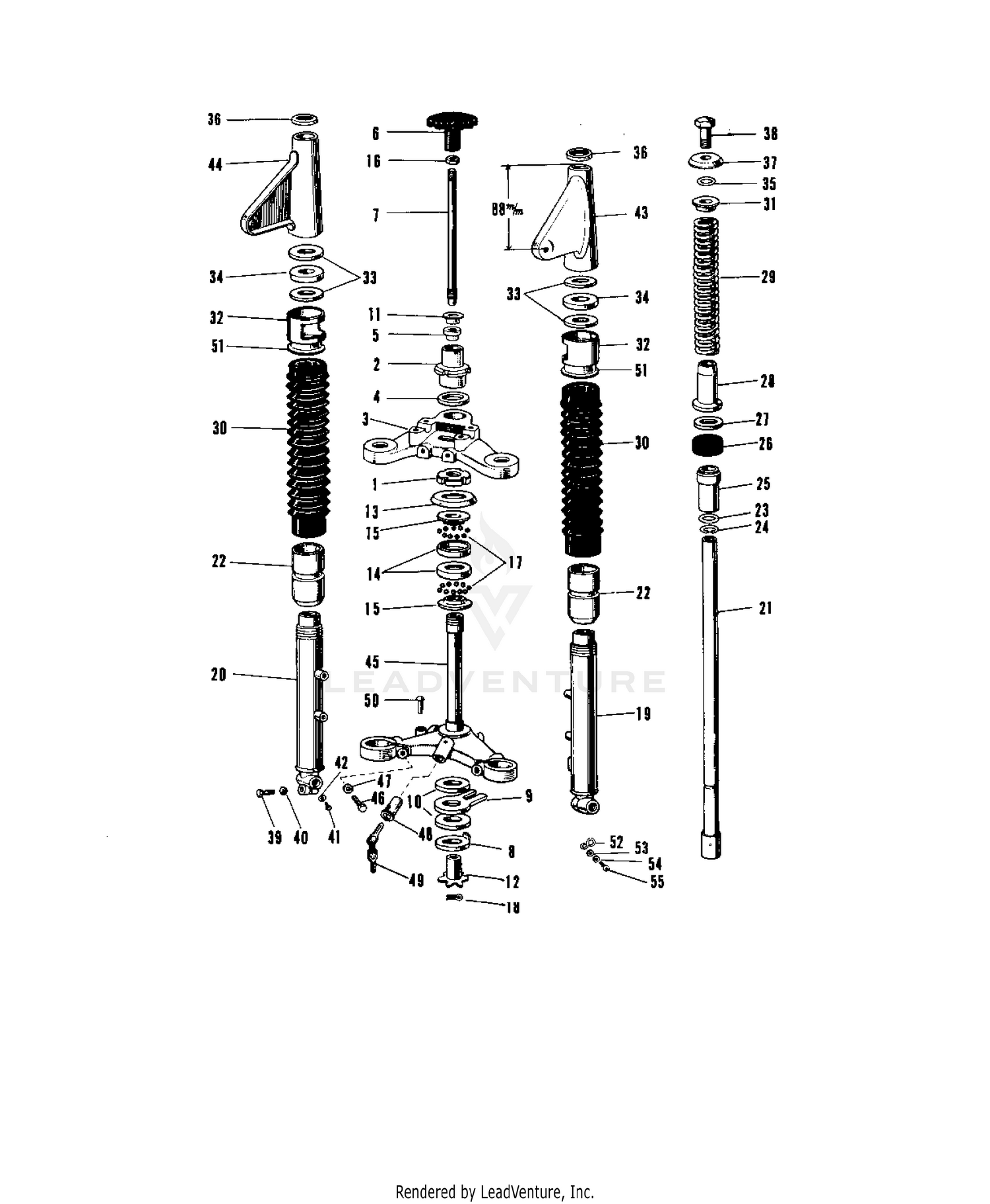 FRONT FORK A1-A7SS 2