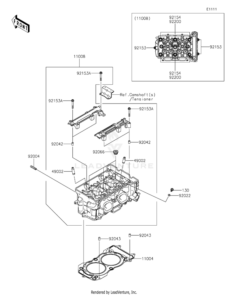 Cylinder Head Schematic