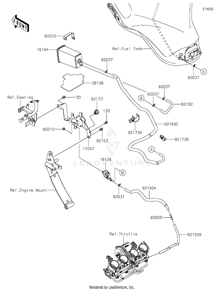Fuel Evaporative System Schematic