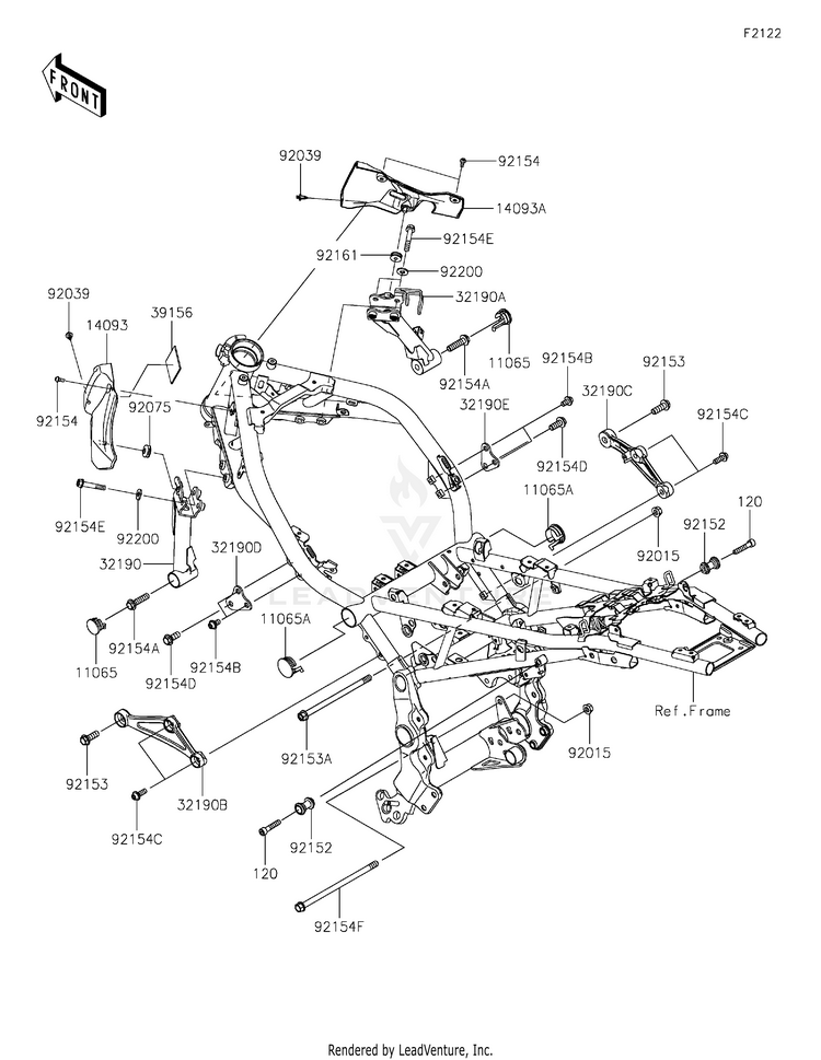 Engine Mount Schematic