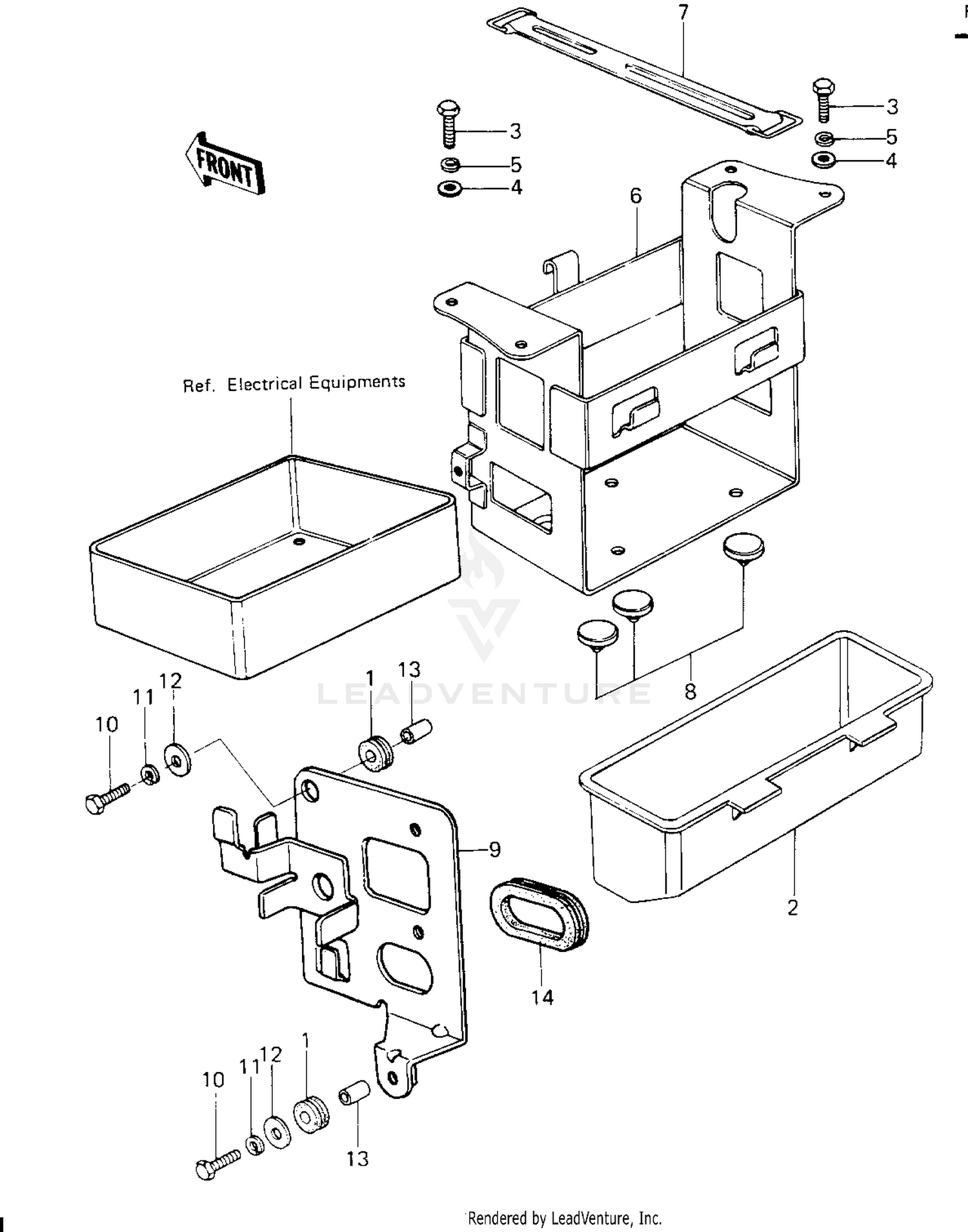 BATTERY CASE/TOOL CASE