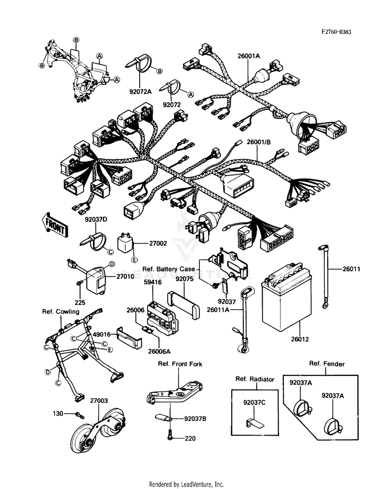 Chassis Electrical Equipment Schematic