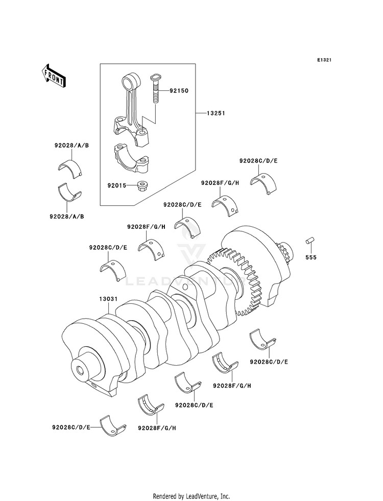 Crankshaft Schematic