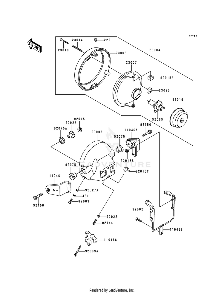 Head Lamp Schematic