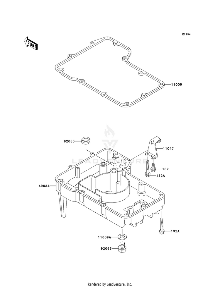 Oil Pan Schematic