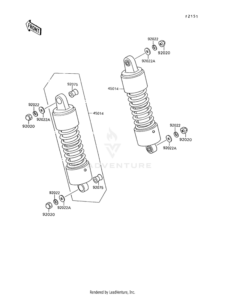 Suspension/Shock Absorber Schematic