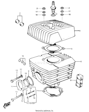 Cylinder Head/cylinder Schematic